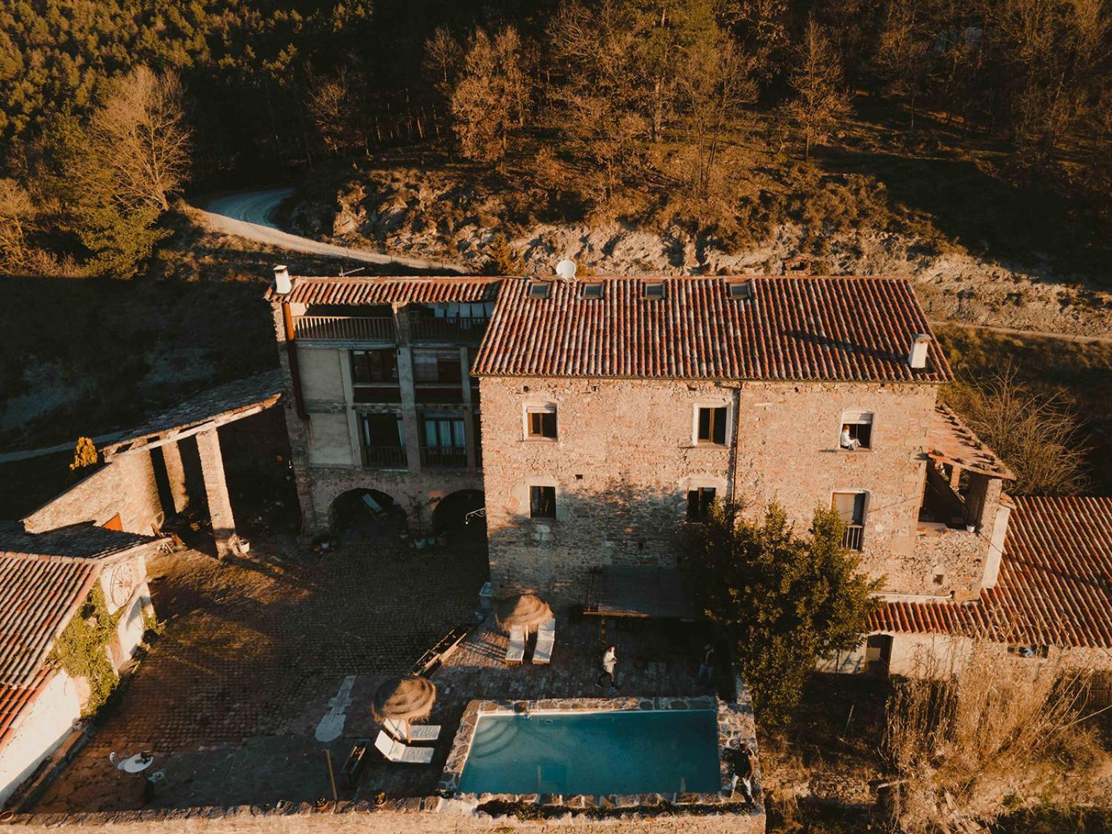 Mas El Mir Pension Ripoll Buitenkant foto